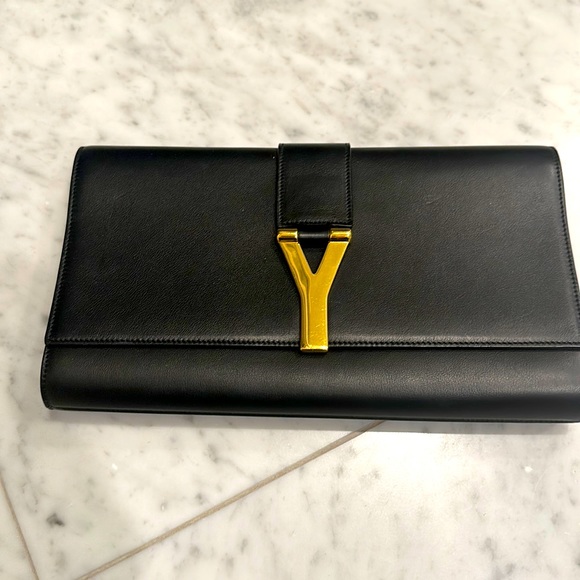 YSL Y clutch - Picture 1 of 3